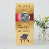 AFSTUDEREN FOTO TEMPLATE SILVER OWL KAART (Staand voorkant)