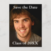 Afstuderen Foto Uitnodiging-Veranderen naar het hu Aankondigingskaart (Voorkant)