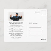 Afstuderen Foto van Crawfish Boil Party Briefkaart (Achterkant)