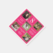 Afstuderen foto van Fun Fact Pink Afstuderen Colla Servet (Hoek)