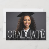 AFSTUDEREN | Foto van White Modern College Aankondiging (Voorkant)