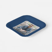 Afstuderen Foto Vet Script Graduation Party Papieren Bordje (Gebogen)