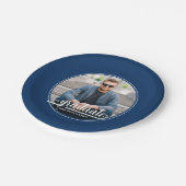 Afstuderen Foto Vet Script Graduation Party Papieren Bordje (Gekanteld)