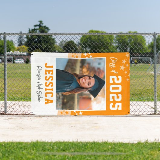 Afstuderen Foto Vinyl Banner Decoratie (Insitu)