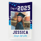 Afstuderen Foto Vinyl Banner Decoratie (Verticaal)