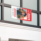 Afstuderen Foto Vinyl Banner Decoratie (Buitenkant Gebouw)