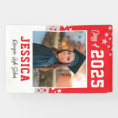 Afstuderen Foto Vinyl Banner Decoratie (Horizontaal)