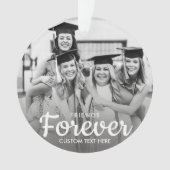 Afstuderen Foto-vrienden voor geheugenpenningen Ornament (voorkant)
