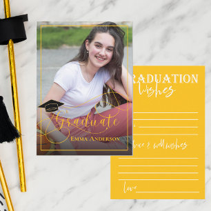 Afstuderen Foto Wit en Geel 2025 Afstuderen Advieskaart