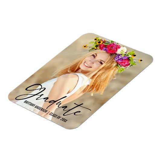 Afstuderen Fotoaankondiging Magneet (Linkerzijde)
