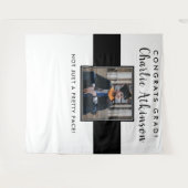 Afstuderen fotoachtergrond bannertapes wandkleed (Voorkant (horizontaal))