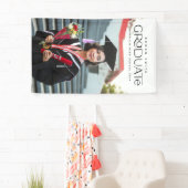 Afstuderen fotobanner spandoek (Insitu)