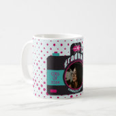 Afstuderen Fotocamera  Art Trendy Schattige Koffiemok (Voorkant links)