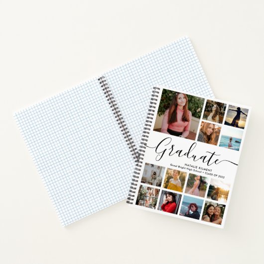 Afstuderen Fotocollage afstuderen Notitieboek (Binnen)