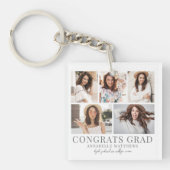 Afstuderen Fotocollage afstuderen Sleutelhanger (Voorkant)