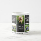 Afstuderen Fotocollage Cadeauklasse 20XX Aangepast Koffiemok (Center)