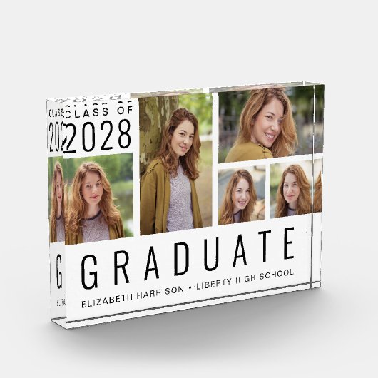 Afstuderen fotocollage fotoblokken (Links)