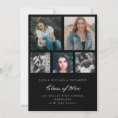 Afstuderen fotocollage kaart (Voorkant)