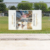 Afstuderen Fotocollage Modern Afstuderen 2025 Spandoek (Insitu)