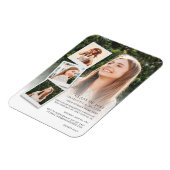 Afstuderen Fotocollage Open Huis 2024 Feest Magneet (Linkerzijde)