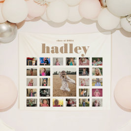 Afstuderen fotocollage wandtapijt wandkleed