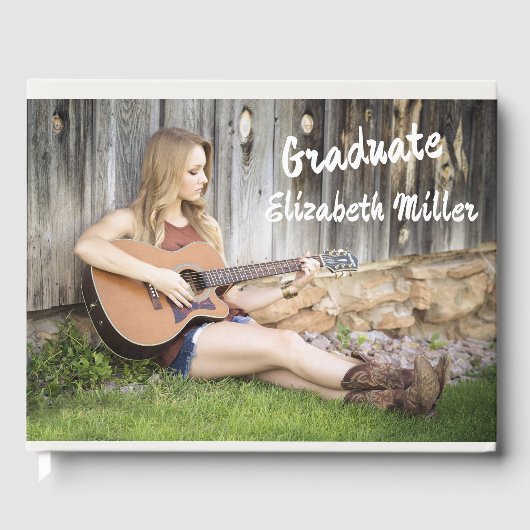 Afstuderen Fotogastenboek Gastenboek (Voorkant)