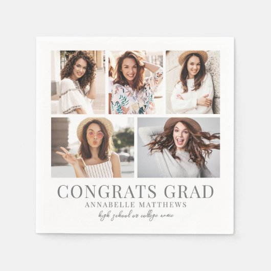 Afstuderen fotograaf servet (Voorkant)