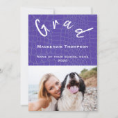 Afstuderen Fotokaart Feestdagenkaart (Voorkant)