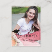 Afstuderen fotoklas van Afstuderen 2025 Advieskaart (Achterkant)