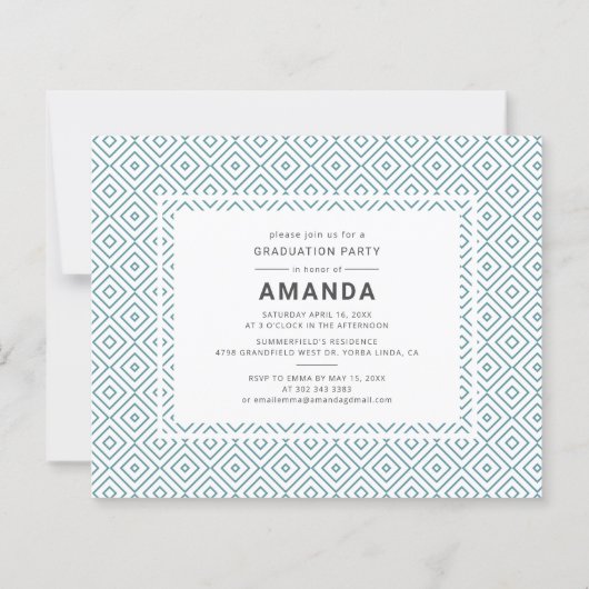 Afstuderen Fotoklasse van 2024 Party Invitation (Achterkant)