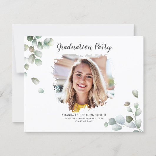 Afstuderen Fotoklasse van 2024 Party Invitation (Voorkant)