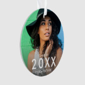 Afstuderen Fotoklasse van 20XX Memory Keepomwille Ornament (voorkant)
