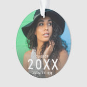 Afstuderen Fotoklasse van 20XX Memory Keepomwille Ornament (voorkant)