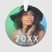 Afstuderen Fotoklasse van 20XX Memory Keepomwille Ornament (voorkant)