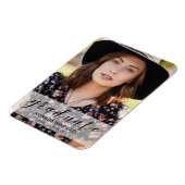 Afstuderen fotomagneet aankondiging magneet (Linkerzijde)