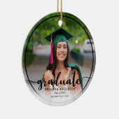 Afstuderen fotomoderne kalligrafie keramisch ornament (Rechts)