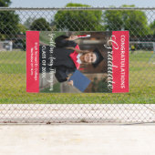 Afstuderen foto's en antenne jaarbanner spandoek (Insitu)