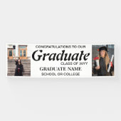 Afstuderen foto's, Klasse van het Jaar, Afstuderen Spandoek (Horizontaal)