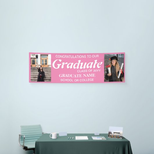 Afstuderen Foto's, Klasse van het Jaar, Afstuderen Spandoek (Beurs)