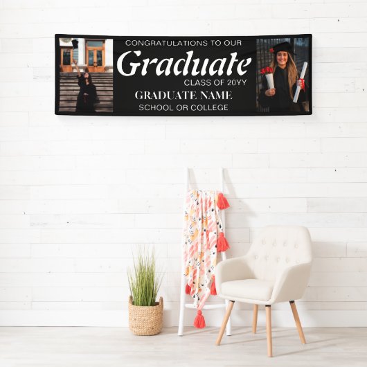 Afstuderen Foto's, Klasse van het Jaar, Afstuderen Spandoek (Insitu)