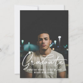 Afstuderen fotosjabloon aangepast kaart