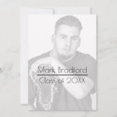 Afstuderen Fotouitnodiging - Filteren op plaats Kaart (Voorkant)