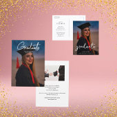 Afstuderen Fotouitnodiging Kaart