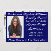 Afstuderen Fotouitnodiging - SRF Kaart (Voorkant / Achterkant)