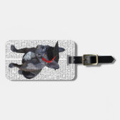 Afstuderen French Bulldog Bagagelabel (Voorkant horizontaal)