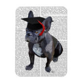 Afstuderen French Bulldog Magneet (Verticaal)