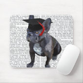 Afstuderen French Bulldog Muismat (Met muis)