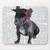 Afstuderen French Bulldog Muismat (Voorkant)
