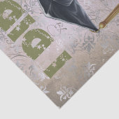 Afstuderen Frog Waterverf Tissuepapier (Detail)