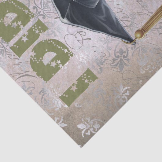 Afstuderen Frog Waterverf Tissuepapier (Detail)